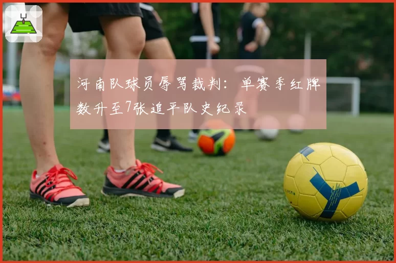 河南队球员辱骂裁判:单赛季红牌数升至7张追平队史纪录